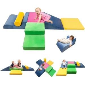 6-Piece Toddler Foam Climbing Blocks Set